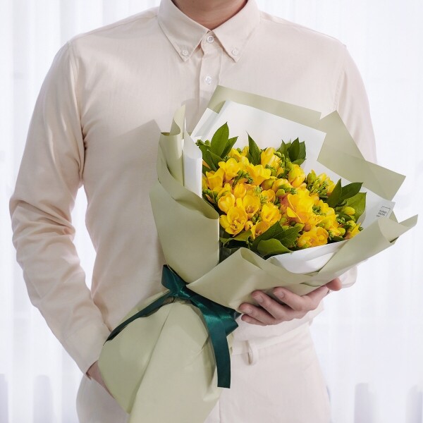 꽃집청년들,향긋한 봄, 프리지아