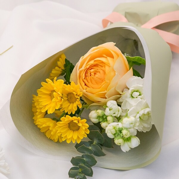 꽃집청년들,포시즌 한 줌 꽃다발