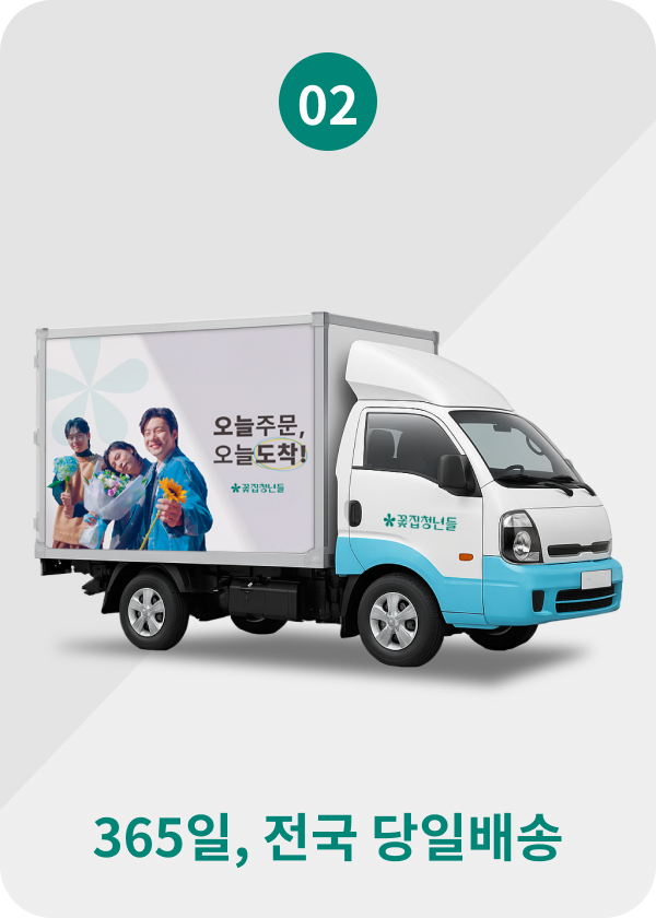 365일, 전국 당일배송